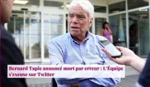 Bernard Tapie annoncé mort par erreur : L’Équipe s’excuse sur Twitter