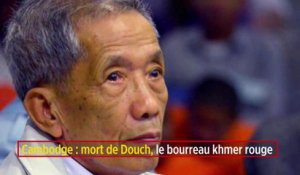 Cambodge : mort de Douch, le bourreau khmer rouge