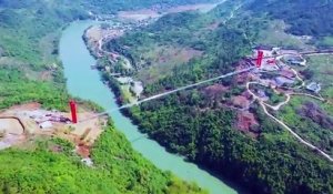 Le plus long pont de verre au monde