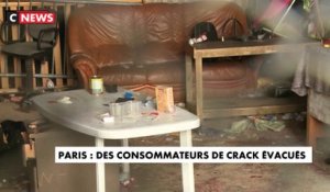 Paris : des consommateurs de crack évacués
