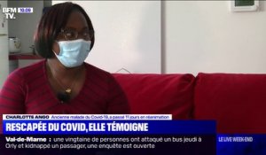 Rescapée du Covid-19, elle témoigne et alerte sur l'importance des gestes barrière et du port du masque