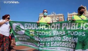 Covid-19 : une rentrée scolaire sous tension en Espagne