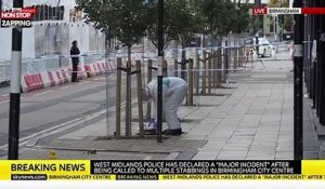 Royaume-Uni : plusieurs personnes poignardées à Birmingham (vidéo)