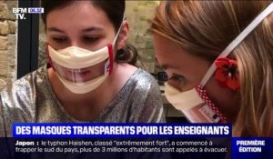 Coronavirus: 100.000 masques transparents bientôt distribués aux enseignants