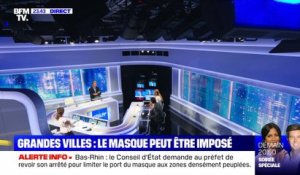 Grandes villes: le masque peut être imposé - 06/09