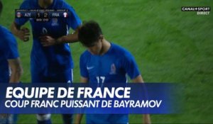 Le coup-franc en puissance de Bayramov ! - France / Azerbaïdjan