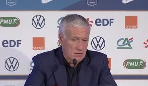 Bleus - Deschamps : "On doit passer par des périodes difficiles"