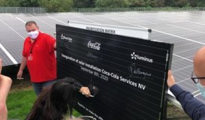 Plus de 4.000 panneaux solaires sur le site de Coca-Cola à Anderlecht