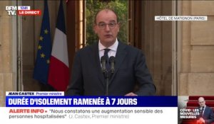 Jean Castex: "Nous constatons à ce jour une évolution préoccupante de contaminations à Marseille, Bordeaux et en Guadeloupe"