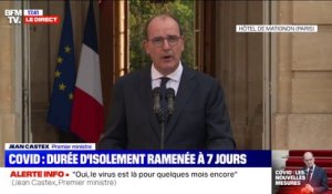 Jean Castex: "Nous constatons à ce jour une évolution préoccupante de contaminations à Marseille, Bordeaux et en Guadeloupe"