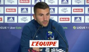 Lopes : «On a des regrets» - Foot - L1 - OL