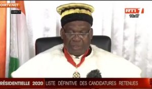 Côte d’Ivoire: Décision du Conseil constitutionnel désignant les candidats à la présidentielle