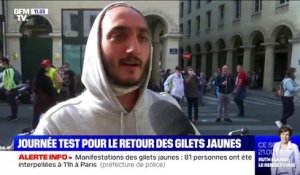 Des gilets jaunes réagissent à la venue de Jean-Marie Bigard à la manifestation parisienne