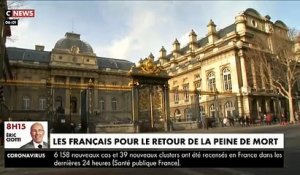 Sondage - Insécurité : Les Français en majorité pour le retour de la peine de mort, réclament "un vrai chef pour remettre de l'ordre"