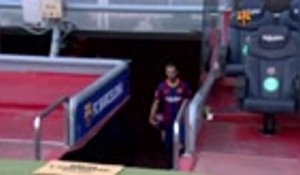 Barcelone - Les premiers pas de Pjanić au Camp Nou sous ses nouvelles couleurs