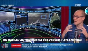 La chronique d'Anthony Morel : Un bateau autonome va traverser l'Atlantique - 16/09