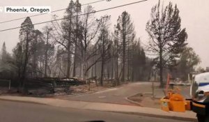 Phoenix, Oregon, après l'incendie