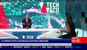 Kat Borlongan (French Tech) : La French Tech a été reçue à l'Elysée lundi soir - 15/09