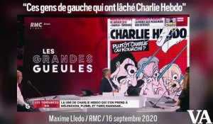 Maxime Lledo tance “ces gens de gauche qui ont abandonné Charlie Hebdo”
