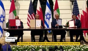 Israël : un accord historique avec Bahreïn et les Émirats arabes unis