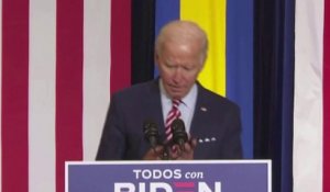 Joe Biden joue "Despacito" lors d'un meeting à Porto Rico