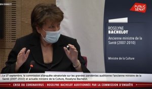 « Je ne suis pas là pour apporter des opinions » : frictions lors de l'audition de Roselyne Bachelot