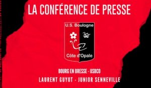 [NATIONAL] J6 Conférence de presse avant match Bourg en Bresse - USBCO