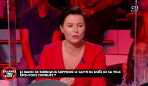 Laurence Sailliet à propos du sapin de Noël : "Le maire de Bordeaux sert un public d'extrême gauche"