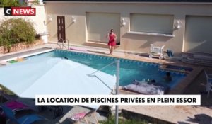 La location de piscines privées en plein essor