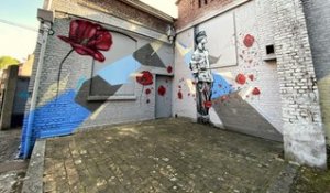 Au Tir de Marcinelle, du street art pour promouvoir la mémoire locale