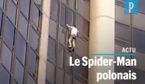 Paris : un homme gravit la tour Montparnasse à mains nues