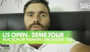 Golf - US Open / 2ème tour : Réaction de Romain Langasque - 33ème