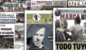 La presse madrilène contente de se débarrasser du boulet Gareth Bale, le carton du Bayern Munich fait grand bruit