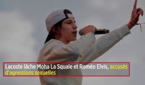 Lacoste lâche Moha La Squale et Roméo Elvis, accusés d'agressions sexuelles