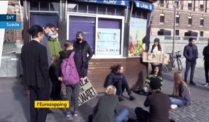 Eurozapping : les migrants dans un nouveau camp en Grèce ; Greta Thunberg revient en Suède