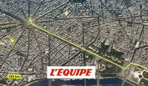 Le profil de la 21e étape (Mantes-la-Jolie - Paris, 122 km) - Cyclisme - Tour de France 2020