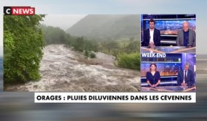 Orages : pluies diluviennes dans les Cévennes