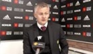 2e j. - Solskjaer: "Nous sommes encore à court de forme"