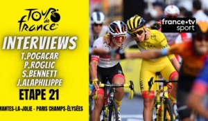 Tour de France 2020 - Les réactions de la 21e étape
