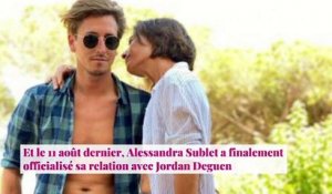Alessandra Sublet en couple avec un homme plus jeune : Elle répond aux critiques