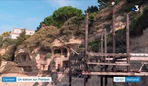 Carrelet : un vacancier a fait construire son balcon sur l'horizon