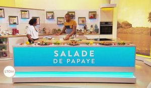 Salade de papaye