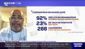 Covid-19 en Guadeloupe: le chef du Samu de l'hôpital de Pointe-à-Pitre décrit "une situation historique, inédite"
