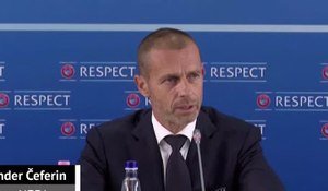 Supercoupe de l'UEFA - Čeferin : "Nous voulons apporter de l'espoir"