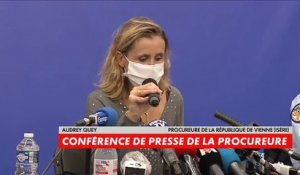 «Le corps de Victorine Dartois, âgée tout juste de 18 ans, a été retrouvé ce jour»,  annonce Audrey Quey, procureure de la République de Vienne