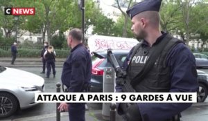 Attaque à Paris : 9 gardes à vue