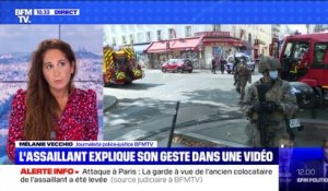 Attaque à Paris: l'assaillant explique son geste dans une vidéo - 27/09