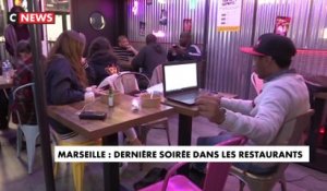 Marseille : dernière soirée dans les restaurants