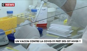 Coronavirus : un vaccin prêt cet hiver ?
