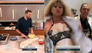 Tous en cuisine : Sloane fait monter la température en enlevant sa blouse blanche ! (Vidéo)